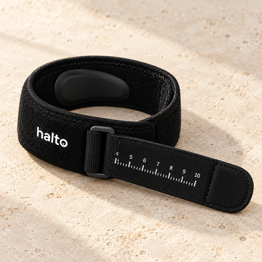 HALTO Unterarmband mit Silikon-Pelotte und Skala